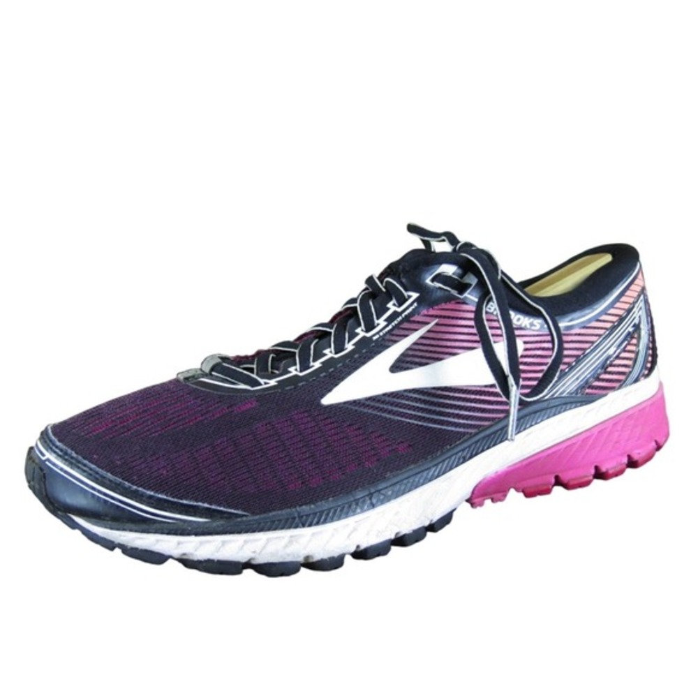 Brooks Women's Ghost 10 Sneaker Black Synthetic Sz 10.5 Medium‎  Used 2025
